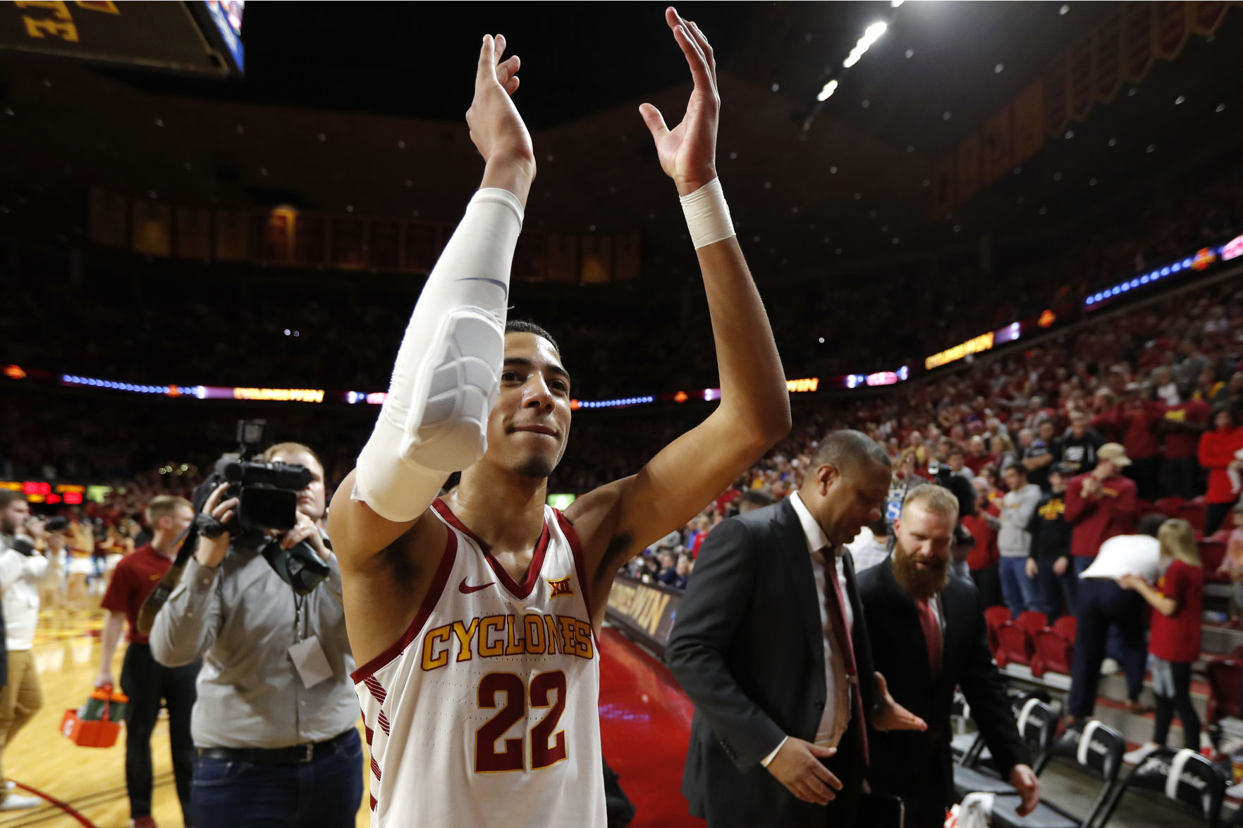 Kansas Iowa St Basketball